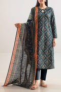 Unstitched Printed Lawn 3 Piece