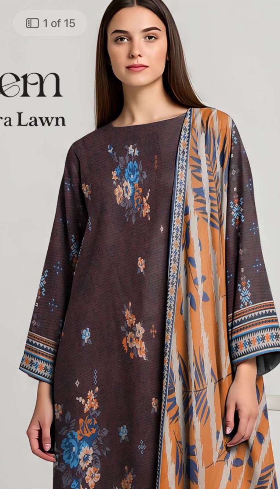 BIN NAEEM EXCLUSIVE BANA DORA Lawn COLLECTION